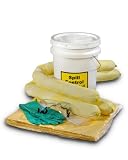 ESP SK-H5 16 Piece 5 Gallons Hazmat Absorbent Spill Kit, 5 Gallons Oil Absorbency