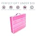 Life Made Better My Egg Crate Storage Organizer Compatible with The Hatchimals and Hatchimal Colleggtibles Brands - Durable Carrying Case for Mini Eggs, Easter Eggs & Speckled Eggs – Pink