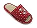KNP26809T-Jpanese Indoor Bamboo Tatami Women Slippers with Flower
