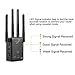 VICTONY WA1200-1200Mbps Dual Band WiFi Range Extender with 4 External 3dBi Antennas Signal Booster with 360 Degree WiFi Repeater (BK-2)