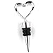Lovelyou 11 Stainless Steel Love Design Heart Shape Wine and Beverage Bottle Stoppers (Set of 10)