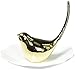 Creative Co-Op Zinc and Ceramic Ring Holder Bird, 3