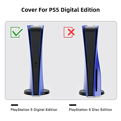NexiGo PS5 Accessories Cover Set, PS5 Controller Faceplate & Protective She NexiGo PS5 Accessories Cover Set, PS5 Controller Faceplate