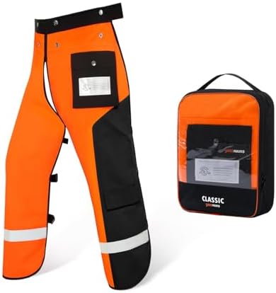 Amazon.com: Husqvarna Technical Hi-Vis Chainsaw Pants (Large 36-38