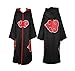 Naruto Akatsuki Uchiha Sasuke cosplay costume Robe Uniform
