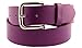 Womens Classic Smooth Faux Leather Belt