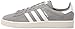 adidas Men's Campus Sneakers, Grey /White/Chalk White, (10 M US)