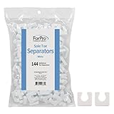 ForPro Sole Toe Separators, White, Individual Toe