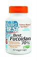 Doctor's Best Best Fucoidan 70%, Vegetable Capsules, 60-Count (Pack of 3)