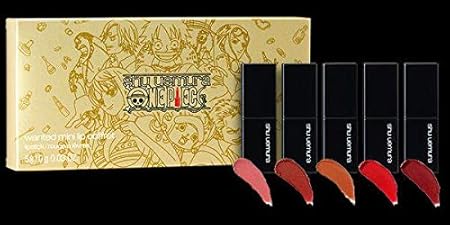 Amazon シュウ ウエムラ X ワンピース コレクション ウォンテッド ミニ リップ コフレ シュウウエムラ 口紅 グロス リップライナー 通販