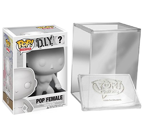 Funko Pop Custom DIY Do It Yourself- Female Vinyl Figure + FUNKO PROTECTIVE CASE