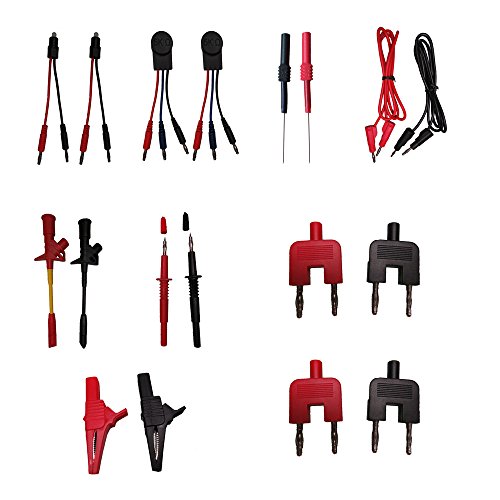 Reachs Total 70pcs Whole Set Multimeter Test Lead Kits Set Essential Automotive Electronic Connectors Cables Hand Tool Battery Tester & Auto Diagnostic Tools