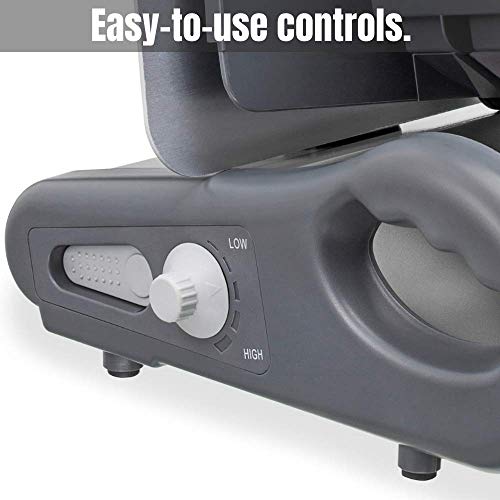 Shamrock Stainless Steel Food Slicer with Speed Control, X-Large