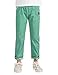 Boys’ Elastic Waist Cotton Jogger Pants for Kids Size 4-12 Green, 150 (US Size 10)