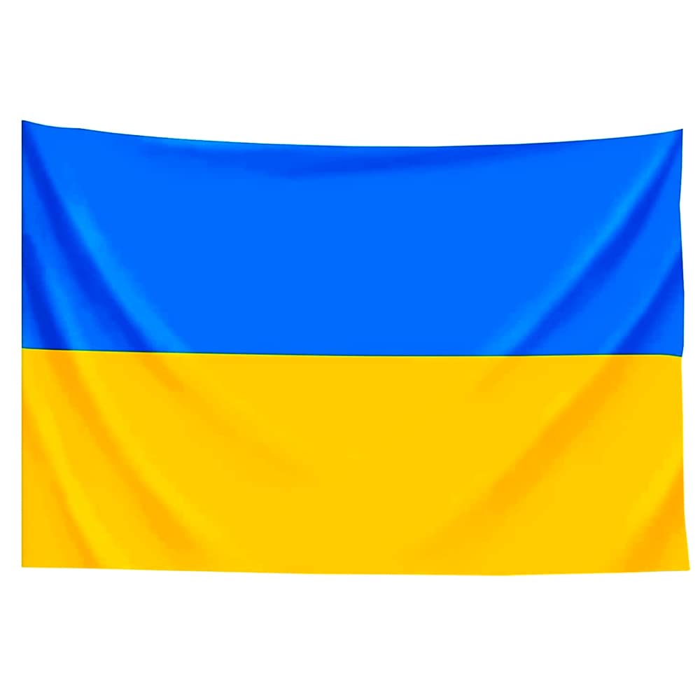 MAGUSA Unisex Adult Dimensions: 100 x 150 cm Ukrainian Flag, Yellow/Blue, 100 x 150 cm, BAND1