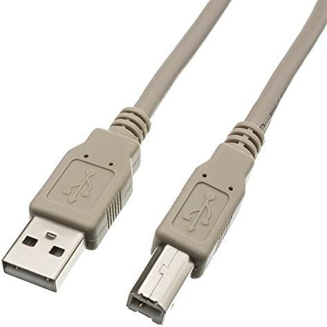 25ft USB Cable for: Brother HL-2270DW Compact Laser Printer with Wireless Networking and Duplex - Beige