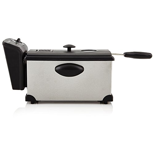 Continental Electric 3-Liter Stainless Steel Deep Fryer