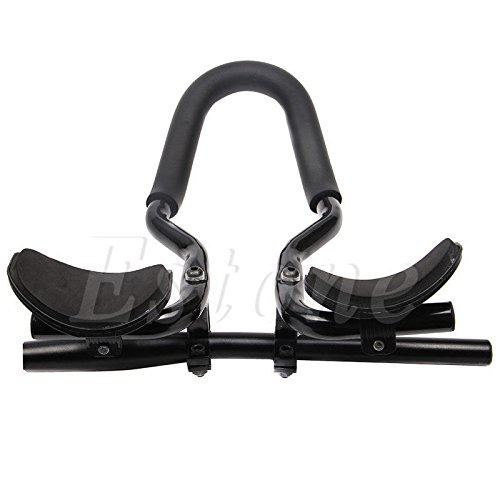 Stebcece Adjustable Bike Bicycle Relax Rest Armrest Handlebar Aluminum Alloy Bar - Thumbnail 4