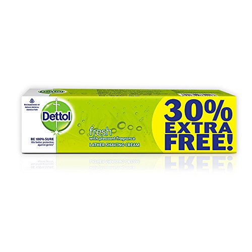 Dettol lather shaving cream 60g+18gfree=78g 1 Dettol lather shaving cream 60g+18gfree=78g