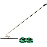 Concrete Float Kit, Concrete Trowel with Long Handle, Stainless Steel Trowel Board Kit Tool, Handle Concrete Tools Finishing with Handles
