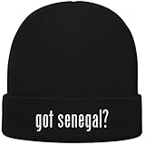got Senegal? - Soft Adult Beanie Cap, Black