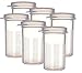 Maymom Water Tight Sample Vials, Bottle, Cup, for Small Parts, Beads; Air Tight; Prescription Bottle, Rx Vial (24 mL)