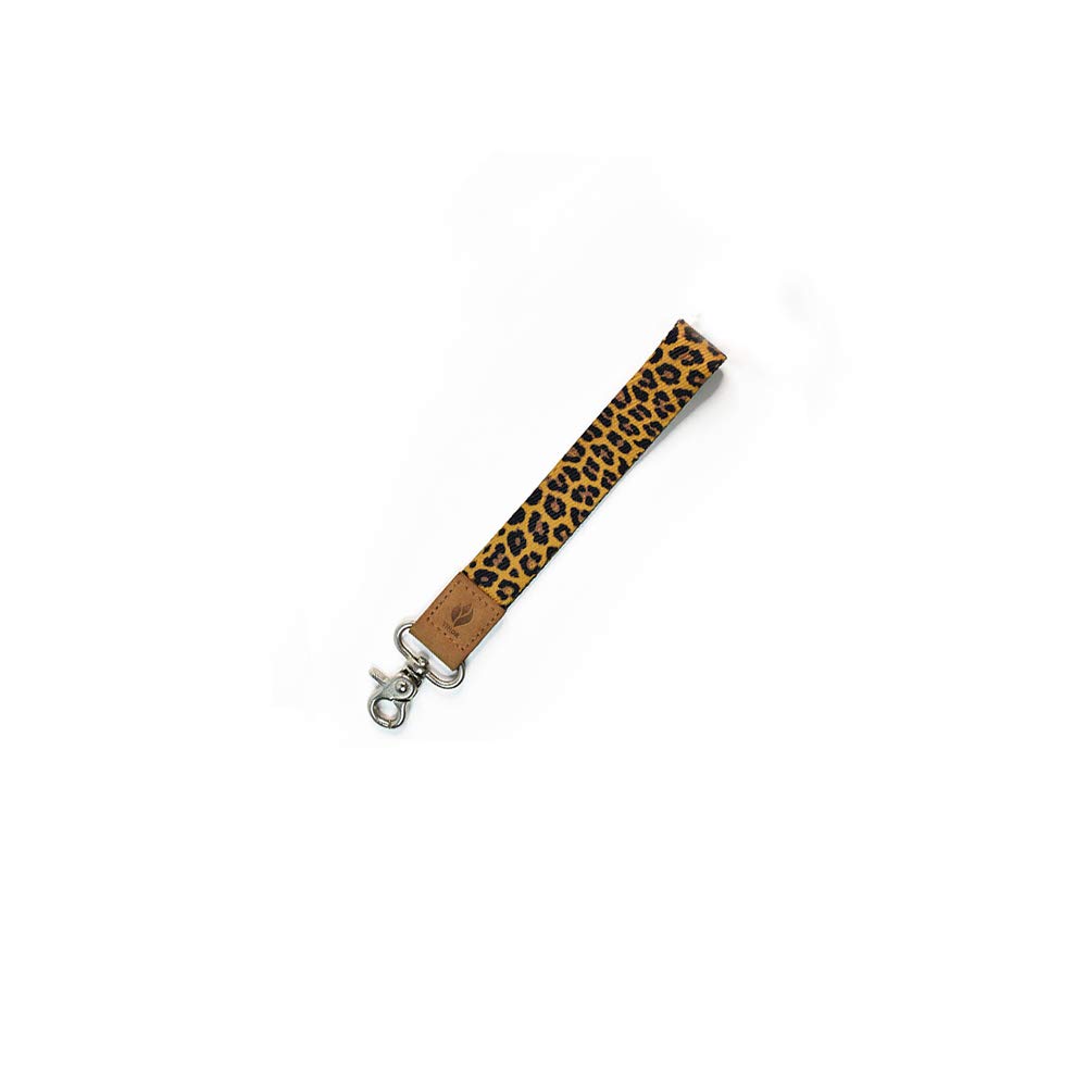Yihor Yellow Animal Print Elegant Lanyard for Women, Girls, Teens, Kids, Unisex - Keychain, Camera, Cell Phone, Charms, ID Card Holder