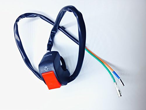 Motorcycle Toggle Switches Handle Switch Button Universal 7/8 inch Handlebar Fog Light/Spot Light Switch DC 12V Electrical System