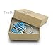 TheDisplayGuys - 100-Pack #11 Cotton Filled Cardboard Paper Jewelry Boxes Gift Case - Kraft Brown (2.1