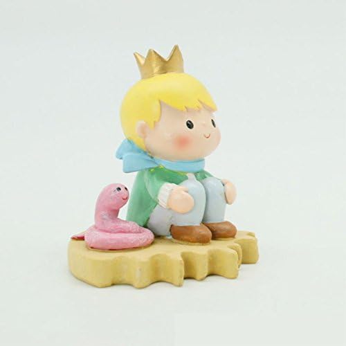 QDao Prince of Fairy tale Dolls HomeResin Crafts Decoration Miniature Fairy Garden Statue Home Decoration