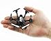 NiGHT LiONS TECH X800S 6 Axis Gyro Headless 2.4G Mini RC Pocket Drone Quadcopter 3D Roll Auto Return(Black)