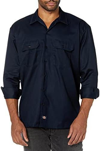 punisher dress shirt Marvel Punisher blue Button-down men large rare 2000 Vintage @G6