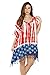 Riviera Sun 21552-2X American Flag Caftan/Caftans/Summer Dresses Plus Size