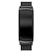 Maxjoy For Samsung Gear Fit 2 Band, Milanese Loop Replacement Bands Stainless Steel Bracelet Metal Strap with Magnet Clasp for Samsung Gear Fit2 SM-R360 Smart Watch, Black