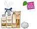 Bath and Body Works CHAMPAGNE TOAST Gift Kit Lotion ~ Cream ~ Fragrance Mist ~ Shower Gel + FREE Shower Sponge Lot of 5