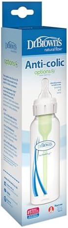Dr Brown's Natural Flow Options+ Narrow Baby Bottle 250 ml Pack 1 view 3