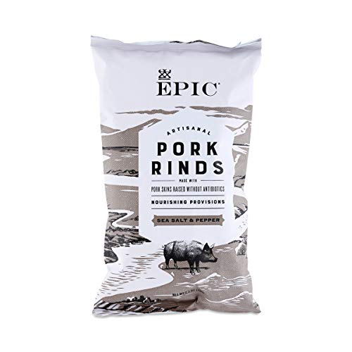 Epic Artisanal Oven Baked Pork Rinds, Variety Pack, Chili Lime, BBQ