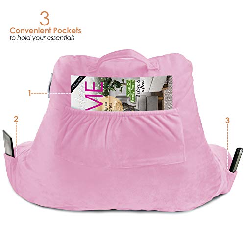 Nestl Reading Pillow for Kids, Small Bed Pillow, Back Pillow for