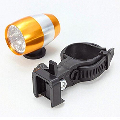RoseBlue by Risa Mini 6 LED Light Bike Bicycle Safety Warning Head Flashing Tail Lamp Waterproof