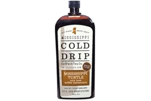 MISSISSIPPI COLD DRIP COFFEE AND TEA CO. Cold Drip Coffee Concentrate Mississippi Turtle 32 oz