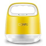 CONFU Sweater Shaver Fabric Fuzz Remover Clothes Portable Lint Shaver/Fabric Defuzzer- Lint Remover Bobbles-Dual Protection for Your Clothes,Lemon,4x4in