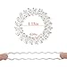 10Pcs Clear Spiral Hair Ties No Crease Elastic Ponytail Holders Phone Cord Traceless Hair Ties for Women Thick Hair by Accmor On Sale
