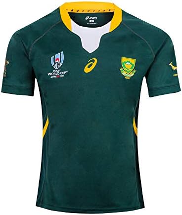 ROTOSAFETY 2019 Rugby World Cups South Africa Rugby Jersey Home/Away Jersey Size S-3XL