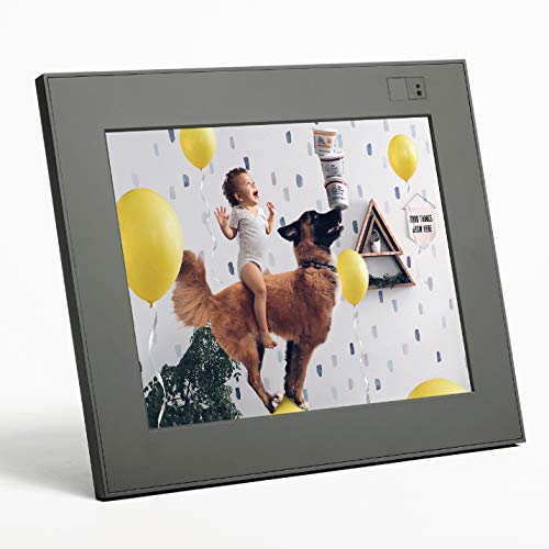 Aura Digital Photo Frame, 10″ HD Display, 2048 x 1536 Resolution Free Unlimited Cloud Storage, Oprah’s Favorite Things List 2018, Stone WiFi Picture Frame