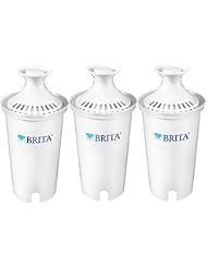 Brita 35503 Standard Replacement Filters, 3ct, WHITE