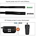 WiFi Wireless Endoscope,ROTEK 2.0 MP Semi-Rigid Inspection Endoscope Waterproof Borescope,1080P HD Snake Camera W/6 LEDs Light Compatible for Android & iOS Smartphone Tablet-11.5FT