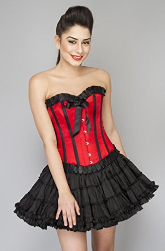 strapless open back dress Black and Red Long Sleeve Wrap Midi Dress – AX Paris main image 0