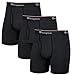 Champion Men's 3-Pack Smart Temp Boxer Brief, Black, X-Large