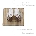 Guzack 2 Pack Broom Mop Holder,Self Adhesive Broom Gripper Holds with Spring Clip Reusable No Drilling Super Anti-Slip Wall Mounted Storage Tool Rack Storage Organization (Holds Up to 11 Pounds)