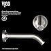 VIGO Olus Single Handle Wall Mount Bathroom Faucet in Brushed Nickel-VG05001BN
